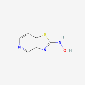 N-(Thiazolo[4,5-c]pyridin-2-yl)hydroxylamine