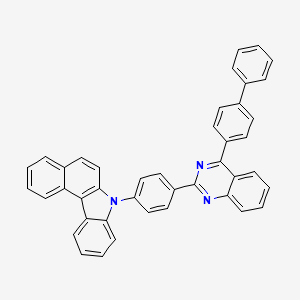 7-[4-(4-[1,1'-Biphenyl]-4-YL-2-quinazolinyl)phenyl]-7H-benzo[C]carbazole