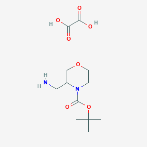 (S)-tert-Butyl 3-(aminomethyl)morpholine-4-carboxylate oxalate