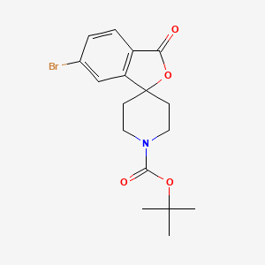 tert-Butyl 6-bromo-3-oxo-3H-spiro[isobenzofuran-1,4'-piperidine]-1'-carboxylate