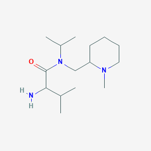 2-Amino-N-isopropyl-3-methyl-N-(((S)-1-methylpiperidin-2-yl)methyl)butanamide