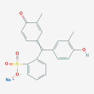 molecular formula C21H17NaO5S B14786908 Cresol Red sodium salt 