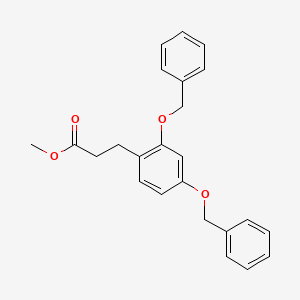 Methyl 3-(2,4-bis(benzyloxy)phenyl)propanoate