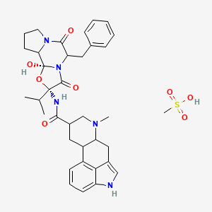 molecular formula C36H45N5O8S B14787054 DHEC (mesylate) 