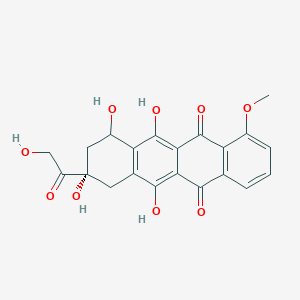 (9S)-6,7,9,11-tetrahydroxy-9-(2-hydroxyacetyl)-4-methoxy-8,10-dihydro-7H-tetracene-5,12-dione