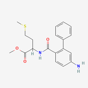 N-[(5-Amino[1,1'-biphenyl]-2-yl)carbonyl]-L-methionine methyl ester