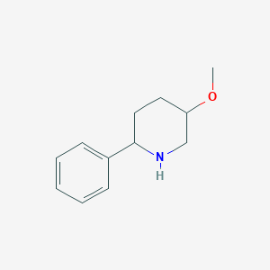 Piperidine, 5-methoxy-2-phenyl-