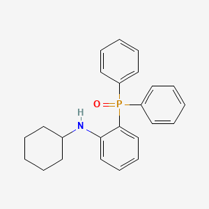 (2-(Cyclohexylamino)phenyl)diphenylphosphineoxide