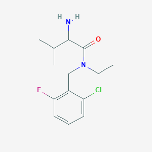 (S)-2-Amino-N-(2-chloro-6-fluorobenzyl)-N-ethyl-3-methylbutanamide