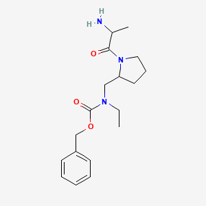 Benzyl ((1-((S)-2-aminopropanoyl)pyrrolidin-2-yl)methyl)(ethyl)carbamate