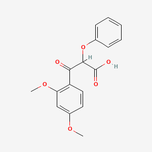 2,4-Dimethoxy benzoyl phenoxy acetic acid