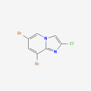 6,8-Dibromo-2-chloroimidazo[1,2-a]pyridine