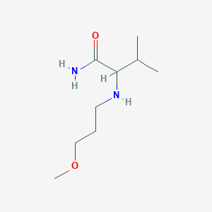 2-(3-Methoxypropylamino)-3-methylbutanamide