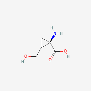 (1R)-1-amino-2-(hydroxymethyl)cyclopropane-1-carboxylic acid