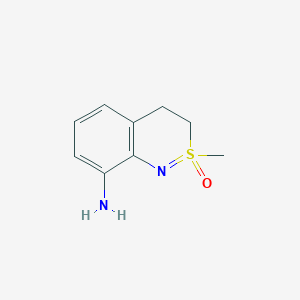 8-Amino-2-methyl-3,4-dihydro-2lambda4-benzo[c][1,2]thiazine 2-oxide