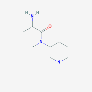 2-Amino-N-methyl-N-((S)-1-methylpiperidin-3-yl)propanamide