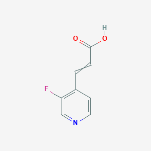 3-(3-fluoropyridin-4-yl)prop-2-enoic acid