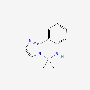 5,6-dihydro-5,5-dimethyl-Imidazo[1,2-c]quinazoline