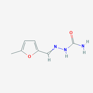 molecular formula C7H9N3O2 B14788008 2-((5-Methylfuran-2-yl)methylene)hydrazinecarboxamide 