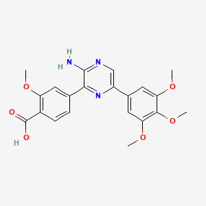 4-[3-Amino-6-(3,4,5-Trimethoxyphenyl)pyrazin-2-Yl]-2-Methoxybenzoic Acid