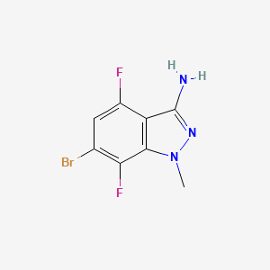 6-Bromo-4,7-difluoro-1-methyl-indazol-3-amine