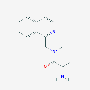 2-amino-N-(isoquinolin-1-ylmethyl)-N-methylpropanamide