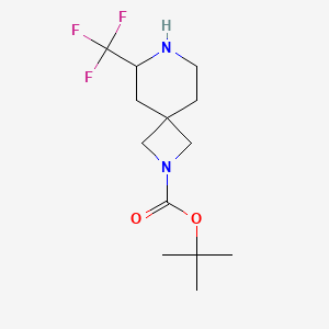 Tert-butyl 6-(trifluoromethyl)-2,7-diazaspiro[3.5]nonane-2-carboxylate