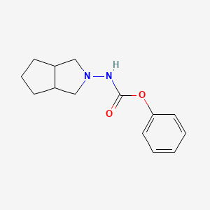 Phenyl (hexahydrocyclopenta[c]pyrrol-2(1H)-yl)carbamate