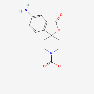 tert-Butyl 5-amino-3-oxo-3H-spiro[isobenzofuran-1,4'-piperidine]-1'-carboxylate