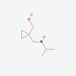 Cyclopropanemethanol, 1-[[(1-methylethyl)amino]methyl]-