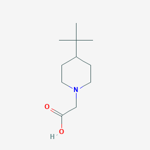 2-(4-Tert-butylpiperidin-1-yl)acetic acid