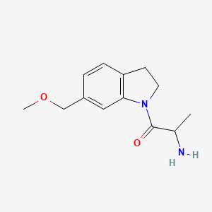 2-Amino-1-(6-(methoxymethyl)indolin-1-yl)propan-1-one