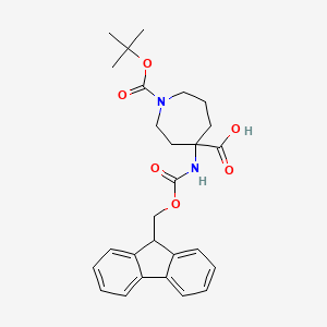 1-Boc-(4-Fmoc-amino)azepane-4-carboxylicacid