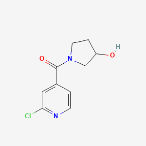 (2-Chloropyridin-4-yl)-(3-hydroxypyrrolidin-1-yl)methanone