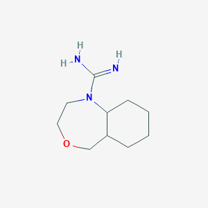 octahydrobenzo[e][1,4]oxazepine-1(5H)-carboximidamide
