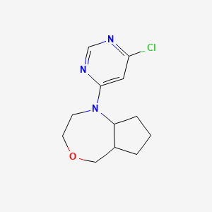 1-(6-chloropyrimidin-4-yl)octahydro-1H-cyclopenta[e][1,4]oxazepine