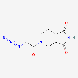 5-(2-azidoacetyl)hexahydro-1H-pyrrolo[3,4-c]pyridine-1,3(2H)-dione