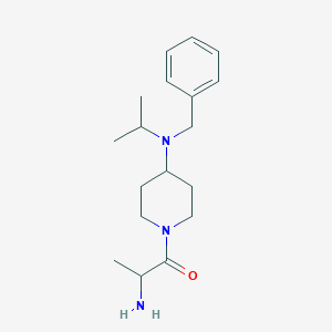 2-Amino-1-[4-[benzyl(propan-2-yl)amino]piperidin-1-yl]propan-1-one