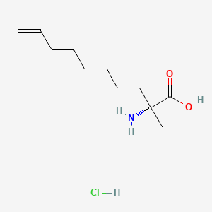 (R)-2-amino-2-methyldec-9-enoic acid hydrochloride