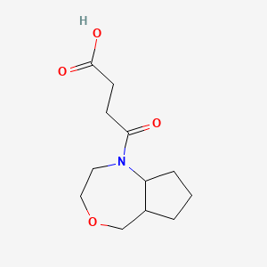 4-(octahydro-1H-cyclopenta[e][1,4]oxazepin-1-yl)-4-oxobutanoic acid