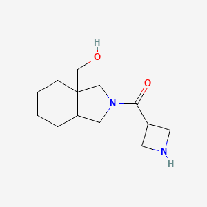 azetidin-3-yl(3a-(hydroxymethyl)octahydro-2H-isoindol-2-yl)methanone