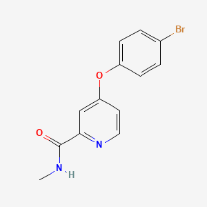 4-(4-bromophenoxy)-N-methylpyridine-2-carboxamide