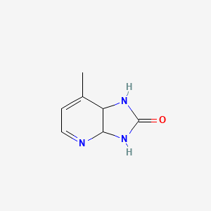 7-Methyl-3,3a-dihydro-1H-imidazo[4,5-b]pyridin-2(7aH)-one