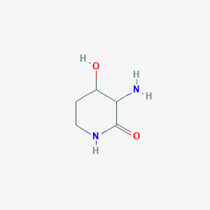 3-Amino-4-hydroxy-piperidin-2-one