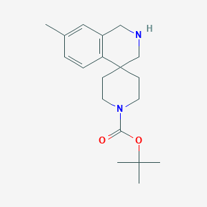 tert-Butyl 7-methyl-2,3-dihydro-1H-spiro[isoquinoline-4,4'-piperidine]-1'-carboxylate