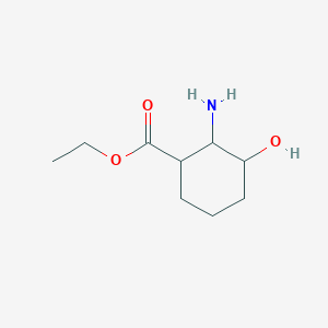 (1R,2R,3S)-Ethyl 2-amino-3-hydroxycyclohexanecarboxylate