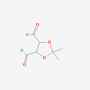 (4R,5S)-2,2-Dimethyl-1,3-dioxolane-4,5-dicarbaldehyde