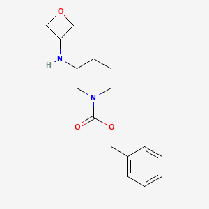 Benzyl 3-(oxetan-3-ylamino)piperidine-1-carboxylate