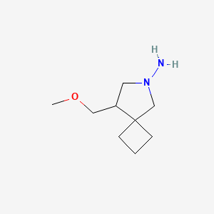8-(Methoxymethyl)-6-azaspiro[3.4]octan-6-amine