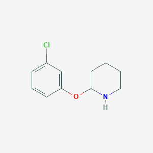 2-(3-Chlorophenoxy)piperidine